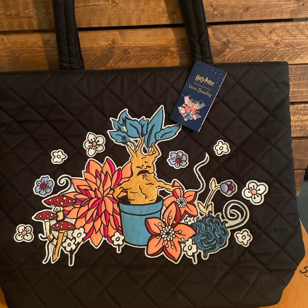 Vera Bradley Black Harry Potter Tote Bag